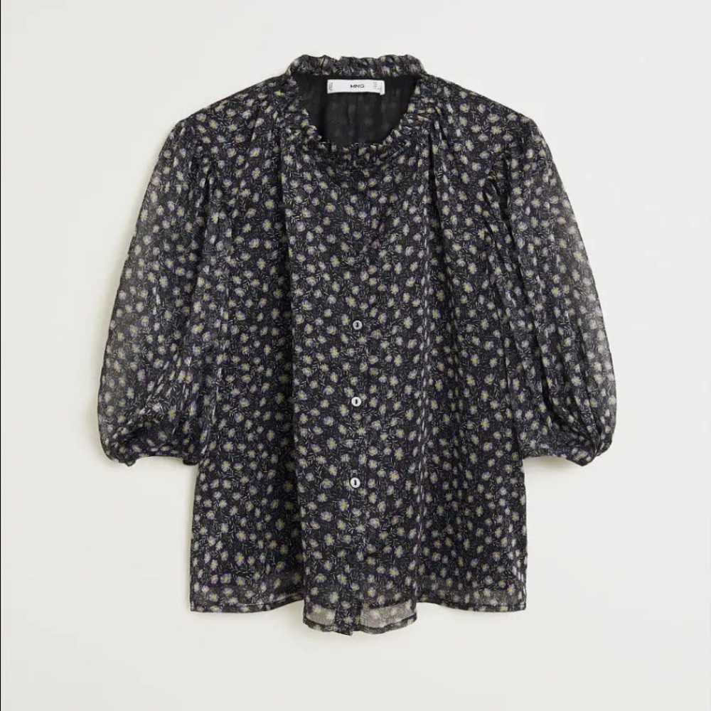 Mango floral pia Blouse